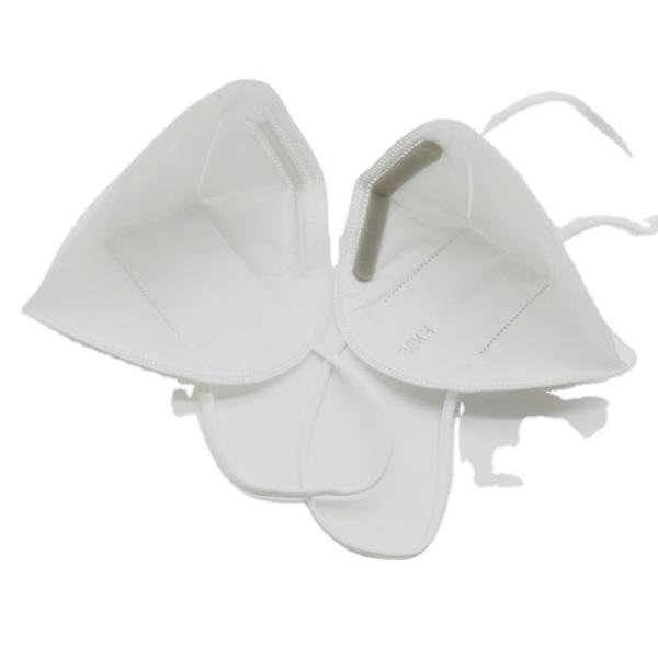 KN95 Face Mask Fashion Fabric Dust Protective Respirator Mask  Disposable Bag White Cotton Hot Packing 5 Layers Pcs Plastic