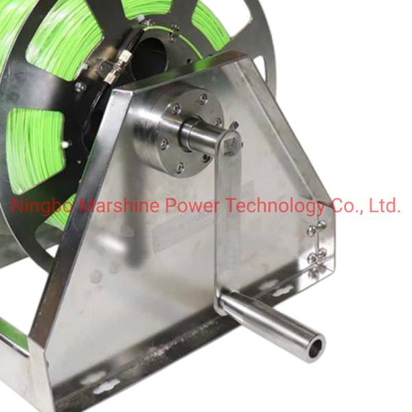 Hand Crank Stainless Steel Hose Reel Cable Reel Roller Trailers for Cable Management