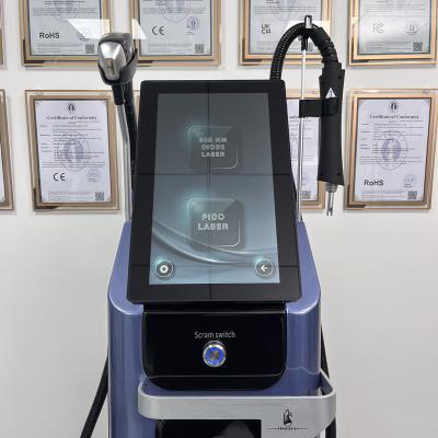 Diode Laser Hair Removal Skin Rejuvenation Beauty Machine Pico Laser 2 In 1