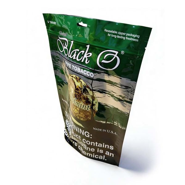 Tobacco Stand UP Pouch Light Blocking Stand Up Packaging Bag Aluminum Foil Barrier