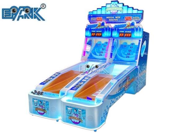 Indoor Sports Happy Bowling Arcade Redemption Machine Coin Operated Double Player