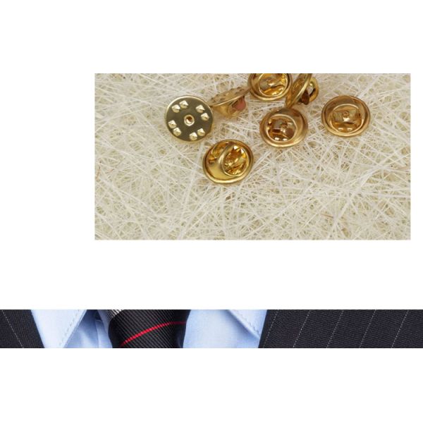 Ukraine Friendship Flag Badge Two Countries Friendly Custom Metal Badge