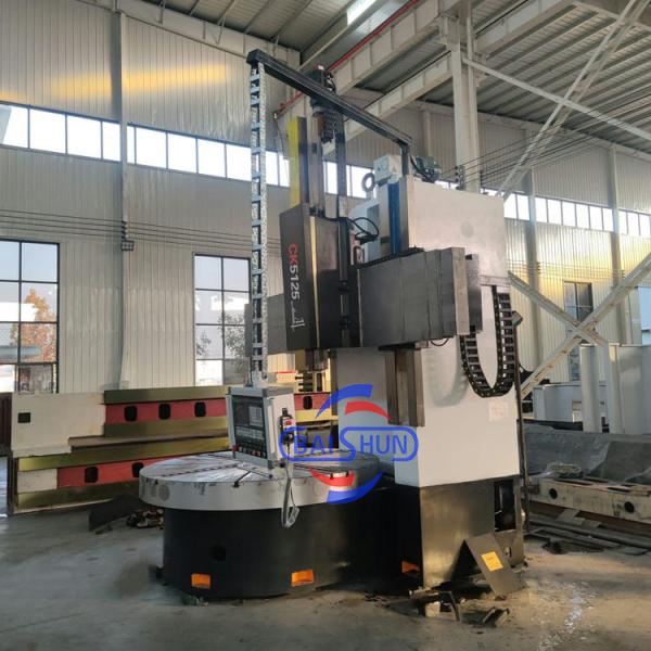CK5125 Torno vertical CNC de trabajo pesado Torno central rotativo