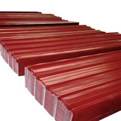 Painéis de metal corrugado ASTM-A653 JIS G3302 600-1000 mm