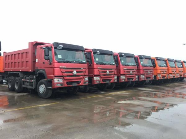HOWO 6X4 Dump Truck Heavy-Duty Construction Vehicle Truck with ISO Tire Certification