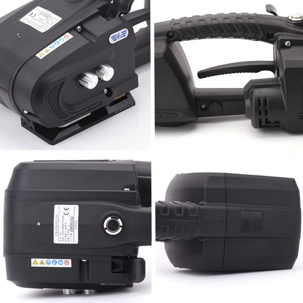 Rechargeable Lithium Battery Powered Automatic Strapping Machine for V3 Carton Pallets