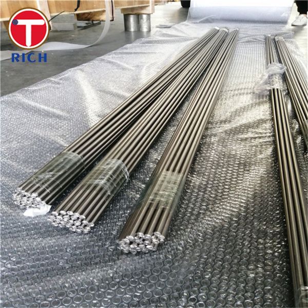 ASTM B348 Код труб из сплава стали Gr1 Горячекатаный титановый круглый ствол для промышленных