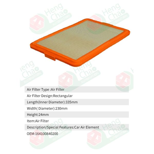 Продукция технологического оборудования воздушного фильтра автомобиля OEM 164100840200 воздушного фильтра