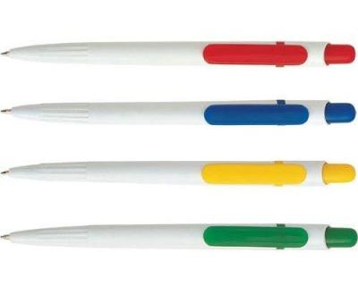 blank promotional pen, blank plastic pen, black ball point pen