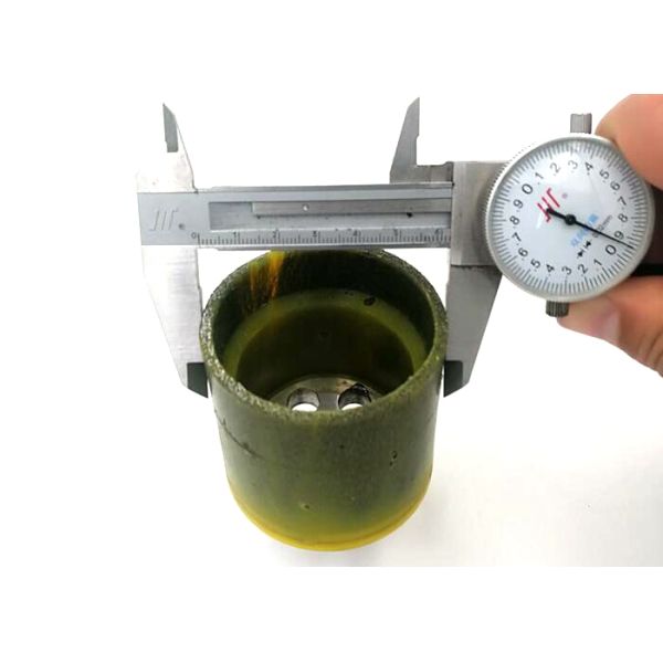 Polyflex Encapsulated Rubber Cup Brush Bonded 63mm For Cleaning Hot Welds