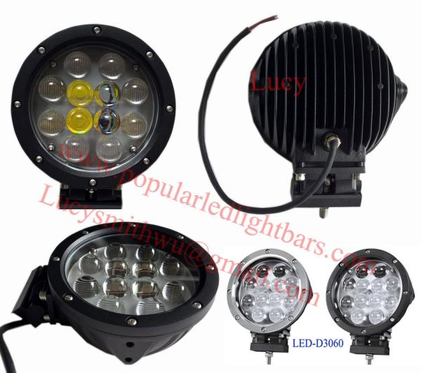 E-mark 60W Led off road work lights Faros Industriales/fari lavoro/ arbeidslys, ,Led Work li Faros de trabaj LED-D3060