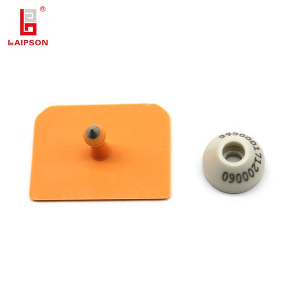 22MM FDX-B Cone Low Frequency RFID Pig Cattle Sheep Ear Tags With Closed For Livestock Farm