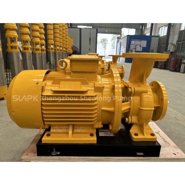 5.5kw 7.5kw 11kw 22kw ISW Horizontal Pipeline Centrifugal Pumps For Long-distance Water Transportation
