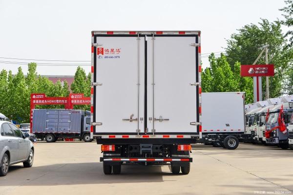 Sinotruk HOWO Commander 4X2 Camion frigorifique à caisson 160 chevaux Euro 3