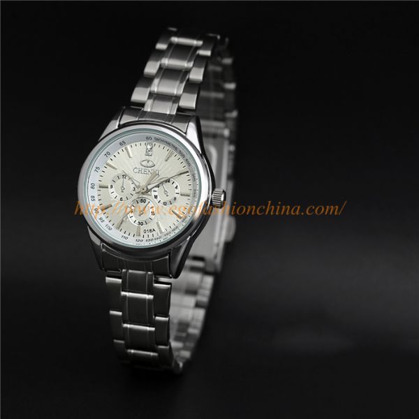 018A Steel Couple Watch Kerean Fashion Jewelry Watch Hotsale USA Quartz Watch for Couple