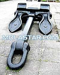 Stockless Steel Byers Anchor Marine Ship Byers Anchor Stockless Anchor For Marine