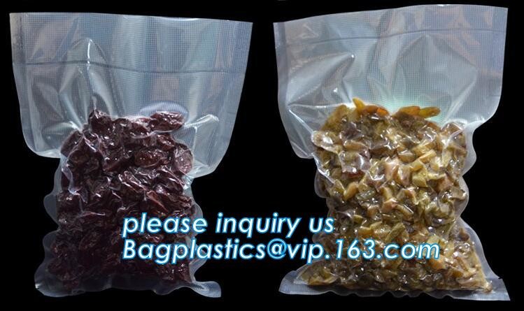 Выбивая Resealable сумки еды вакуума для влаги Rolls полиэтиленового пакета хранения еды вакуума текстуры домочадца эко- дружелюбной