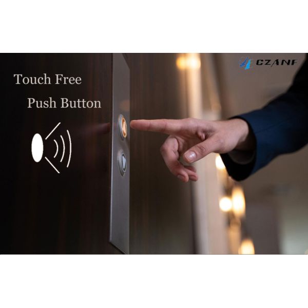 Square Touchless Elevator  Lift Sensor Touch Free Push Button