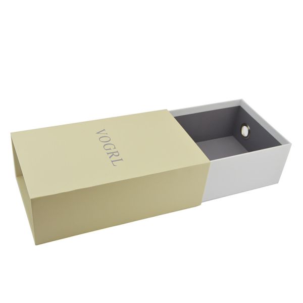 Longueur dure de l'emballage 300mm de chaussure de boîte-cadeau de carton de tiroir de Brown