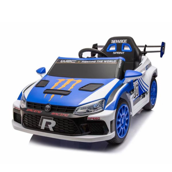 2023 Coche unisex con doble accionamiento absorbente de choques luces LED interfaz USB música puertas dobles