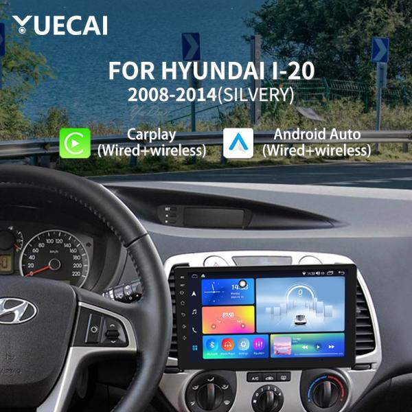 HYUNDAI I-20 Cars Unité principale Argent 2008-2014 Unité principale de l'automobile