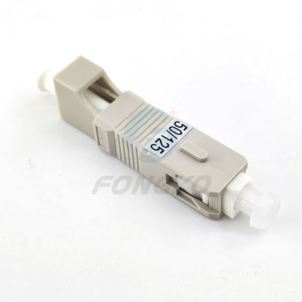 Женщина LC к переходника волокна SC новообращенным мужского оптически гибридному мультимодному 50/125