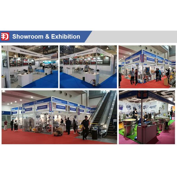 380V 415V 450V Clay Powder Vibrating Screen Sand Sieving Machine