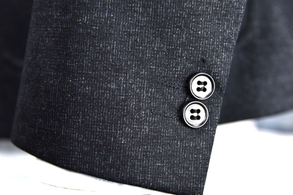 Worker Mens 2 Piece Suit , Black Tailored Fit Suit Office Business Person