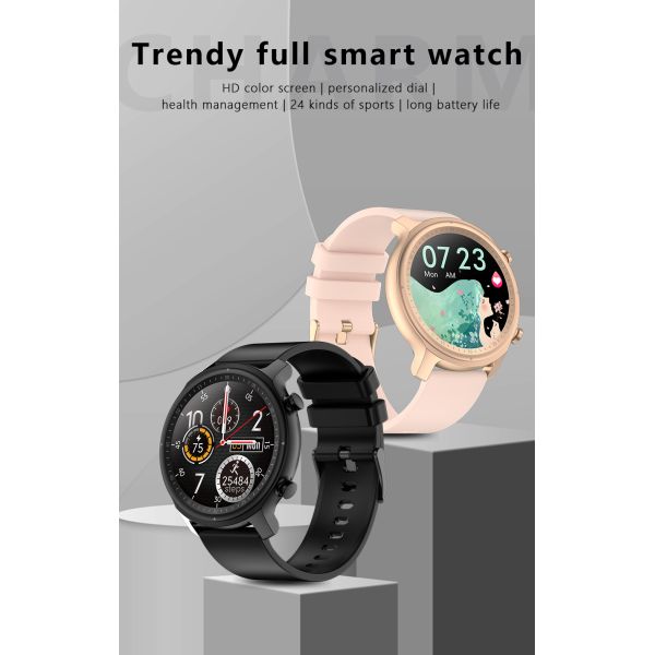 1,28 шаг дозора 170mA водоустойчивых спорт дюйма IP67 умный считая BLE 5,0