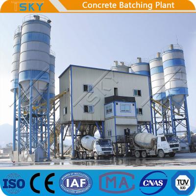 Planta de tratamento por lotes concreta automática do de alta capacidade HZS240