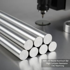 6061 T6 CNC Machining Large Diameter Aluminum Round Bar With High Corrosion Resistance