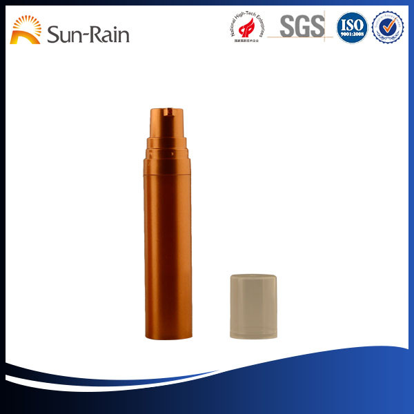 garrafa/tubos mal ventilados plásticos da bomba da mini loção 5ml para cuidados com a pele