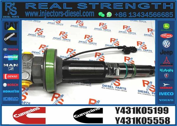 Y431K05417 QSK19 Diesel Engine Common Rail Fuel Injector Y431K05558 4964171 4955524 4918073