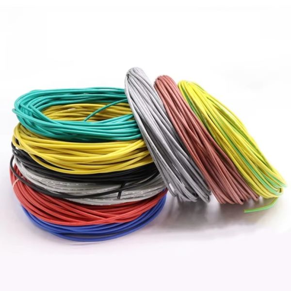 UL3135 Fios de borracha de silicone 30 28 26 24 22 20 18 16 14 12 10 AWG Cabos de iluminação de lâmpadas LED de cobre mole