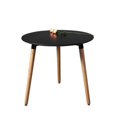 Nordic solid wood dining table and chair combination modern contracted west table household table