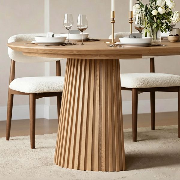 Ensemble De Table Manger Modern Extendable Dining Table Set 6 Seater Dining Room Furniture Wooden Foldable Dining Table 4 Chairs