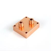 Bloc médical de cuivre FSW de plat de refroidissement par l'eau d'émoi de soudage par friction