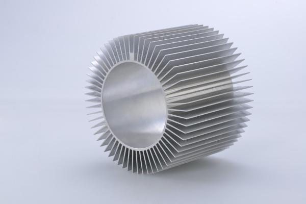 Metal Heat Sink Aluminum Extrusion Parts With 0.02MM Tolerance Aluminium Profile Frame
