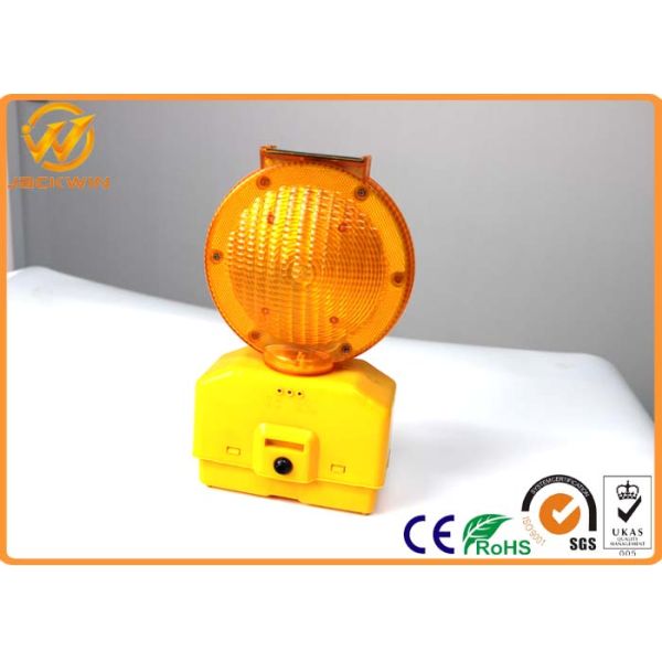 Yellow / Red Rechargeable Traffic Warning Lights 0.3W Blinking Light 185*95*325MM
