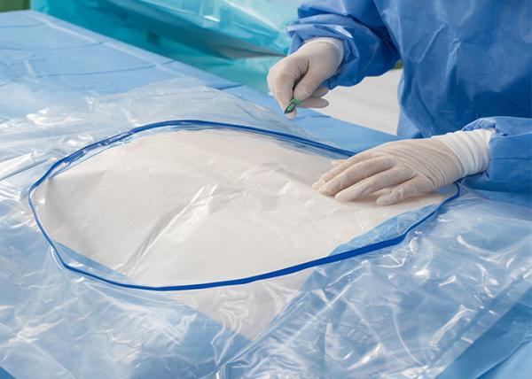 O bloco cirúrgico descartável SMS da laparoscopia esterilizou para drapejar Kit Set Oil Resistant