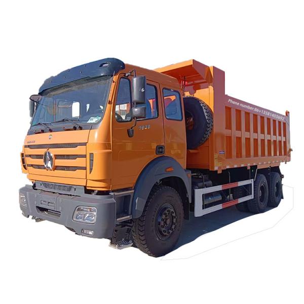 Weichai Power Engine Beiben 6x4 Tipper Truck 10 Tires 23 Ton Dump Truck
