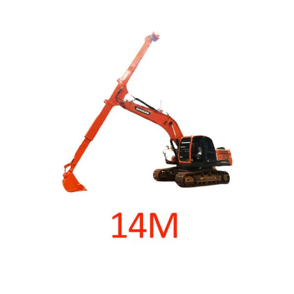 Hydraulic Cylinder Control 10-16M Telescopic Excavator Arm For CAT320D PC200 SY215 SK200 ZX200