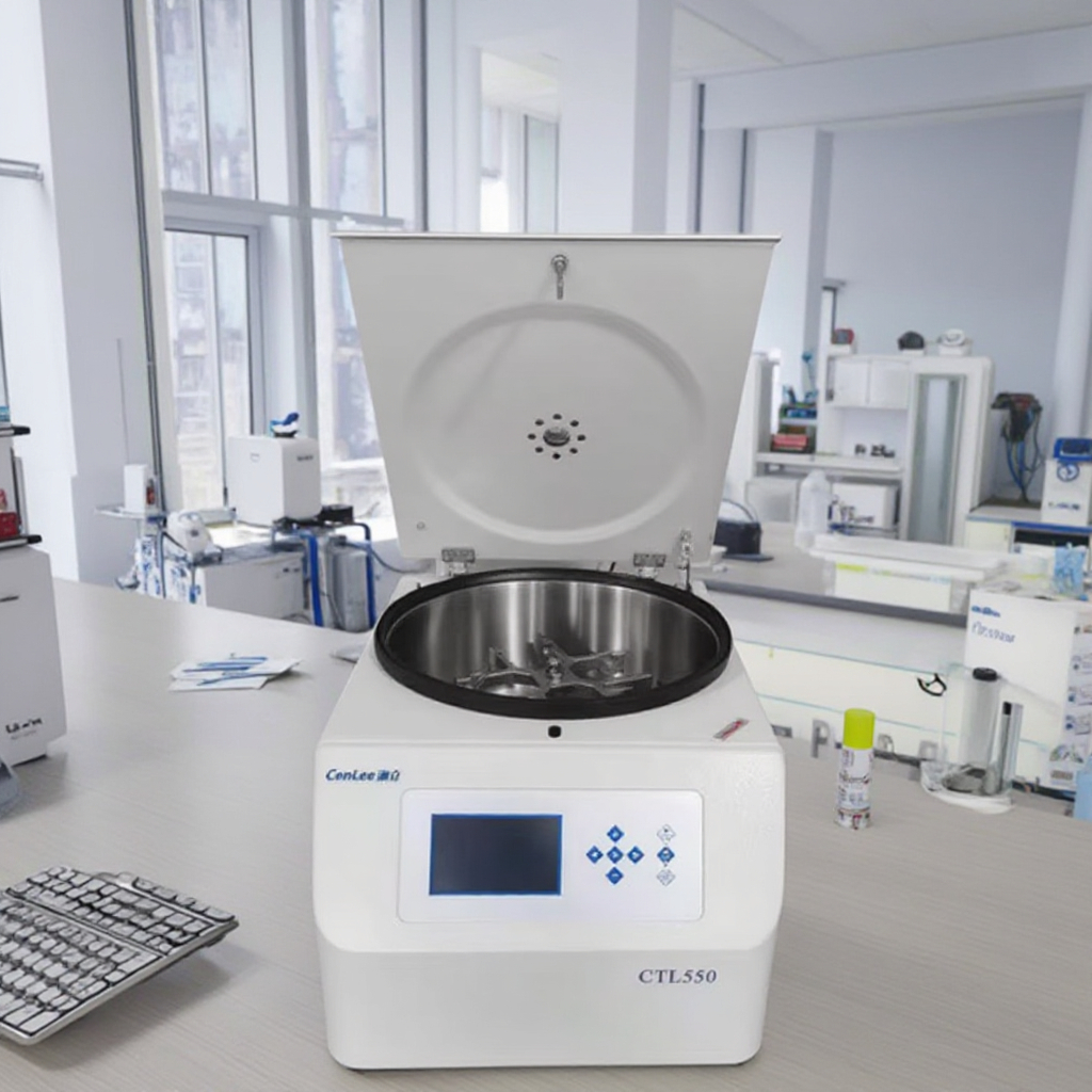 Industrial Professional Laboratory Centrifuge CTL550 3000ml Big Capacity Low-Speed Beverage Processing for Food Drink 3000ml Big