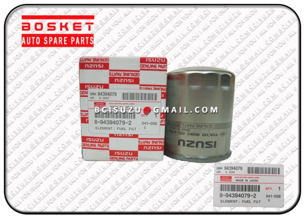 Elemento de filtro japonês do combustível 8-94394079-2 das peças de automóvel 8943940792 para ISUZU FSR12 6BG1