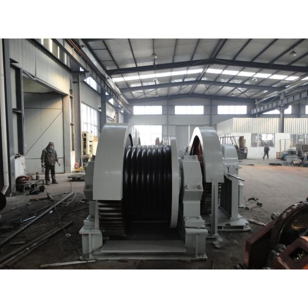 Motor Power 60Kw High Speed 160KN 200KN Marine Electric Winch