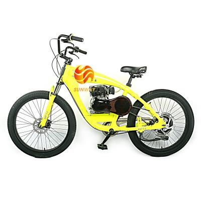 New Model 4-Stroke OHV 80CC 26 1.1KW Chopper Bike Gas Bicycle Chopper Bicycle Gas Bike
