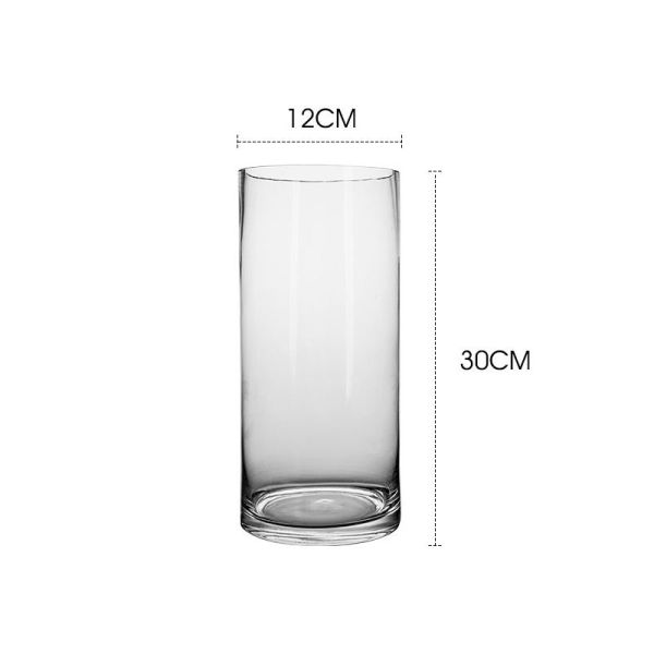 Minimalist 60cm High Tall Glass Vases The Perfect Combination of Style and Function