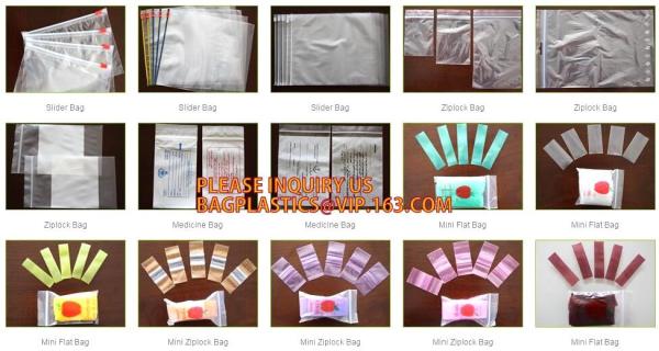 LDPE apple mini zip lock poly bag/printed plastic packaging bag, Apple Mini k Baggies Mix Colors 1.5x1.5