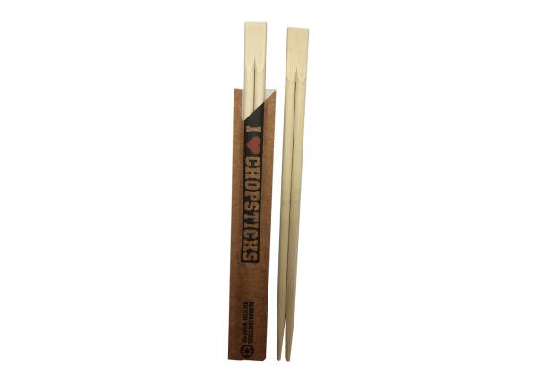 Half Paper Bamboo Chopsticks Takeaway Disposable chopsticks Support customization