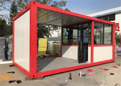 as casas do recipiente da casa pré-fabricada de 20FT, recipiente do metal dirigem o uso comercial